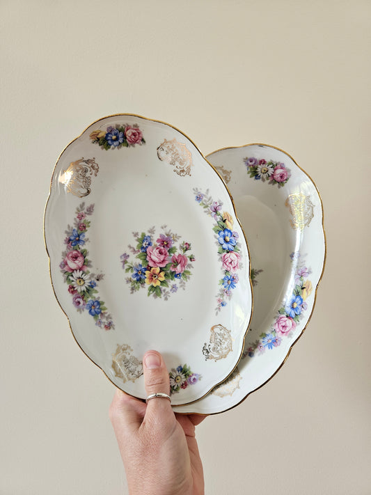 Raviers anciens porcelaine S.F.P Foëcy