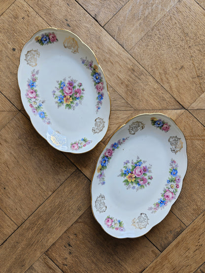 Raviers anciens porcelaine S.F.P Foëcy