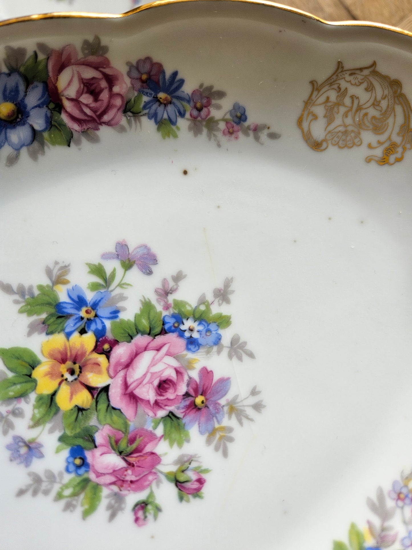 Raviers anciens porcelaine S.F.P Foëcy