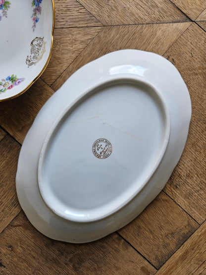Raviers anciens porcelaine S.F.P Foëcy