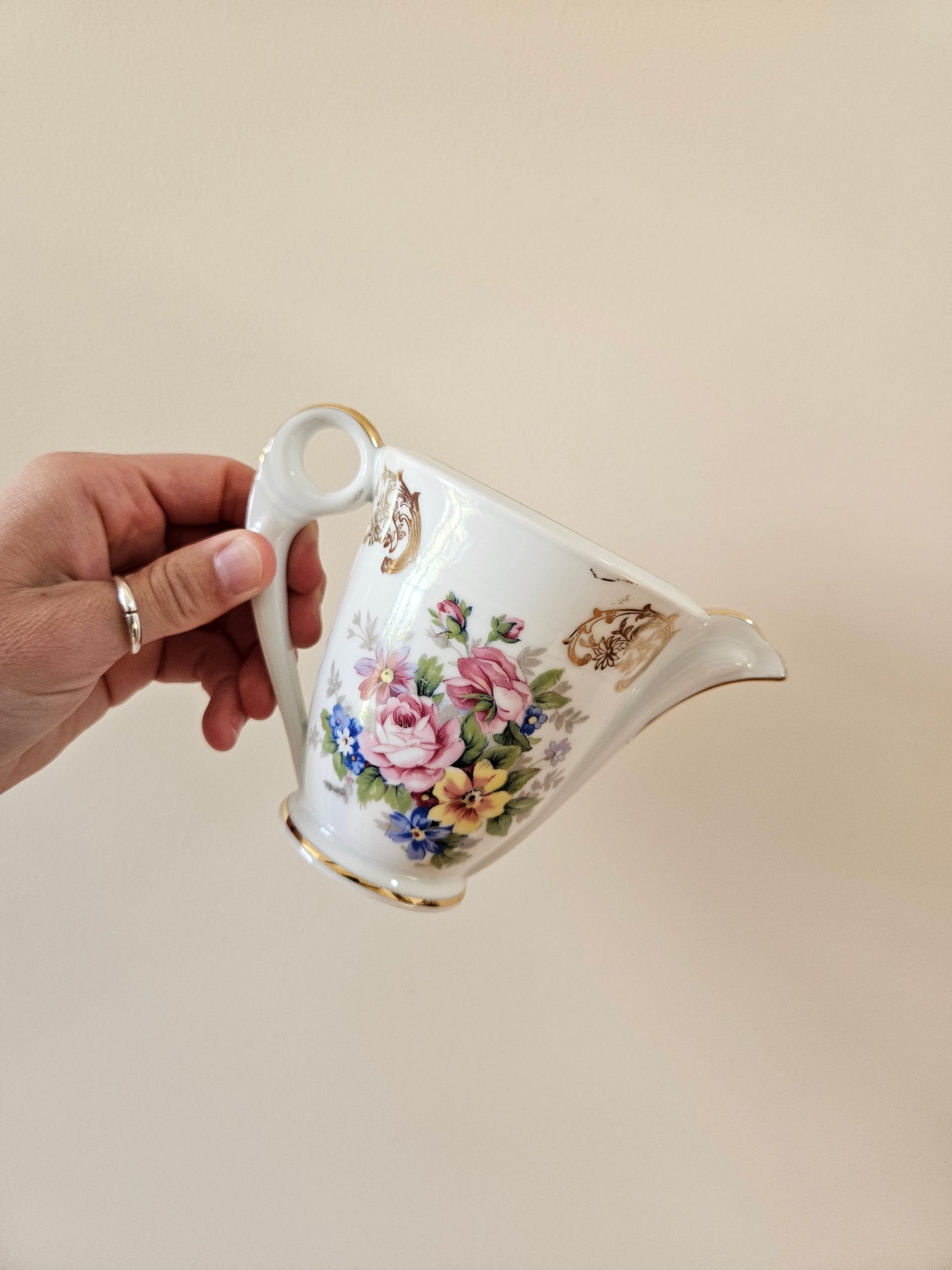 Service à café ancien porcelaine S.F.P Foëcy