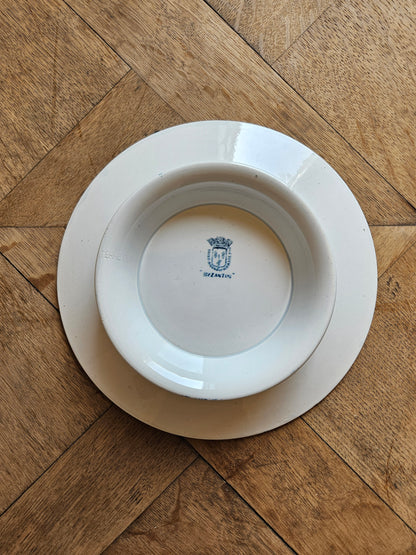 Assiette sur pied St Amand, Byzantin #1