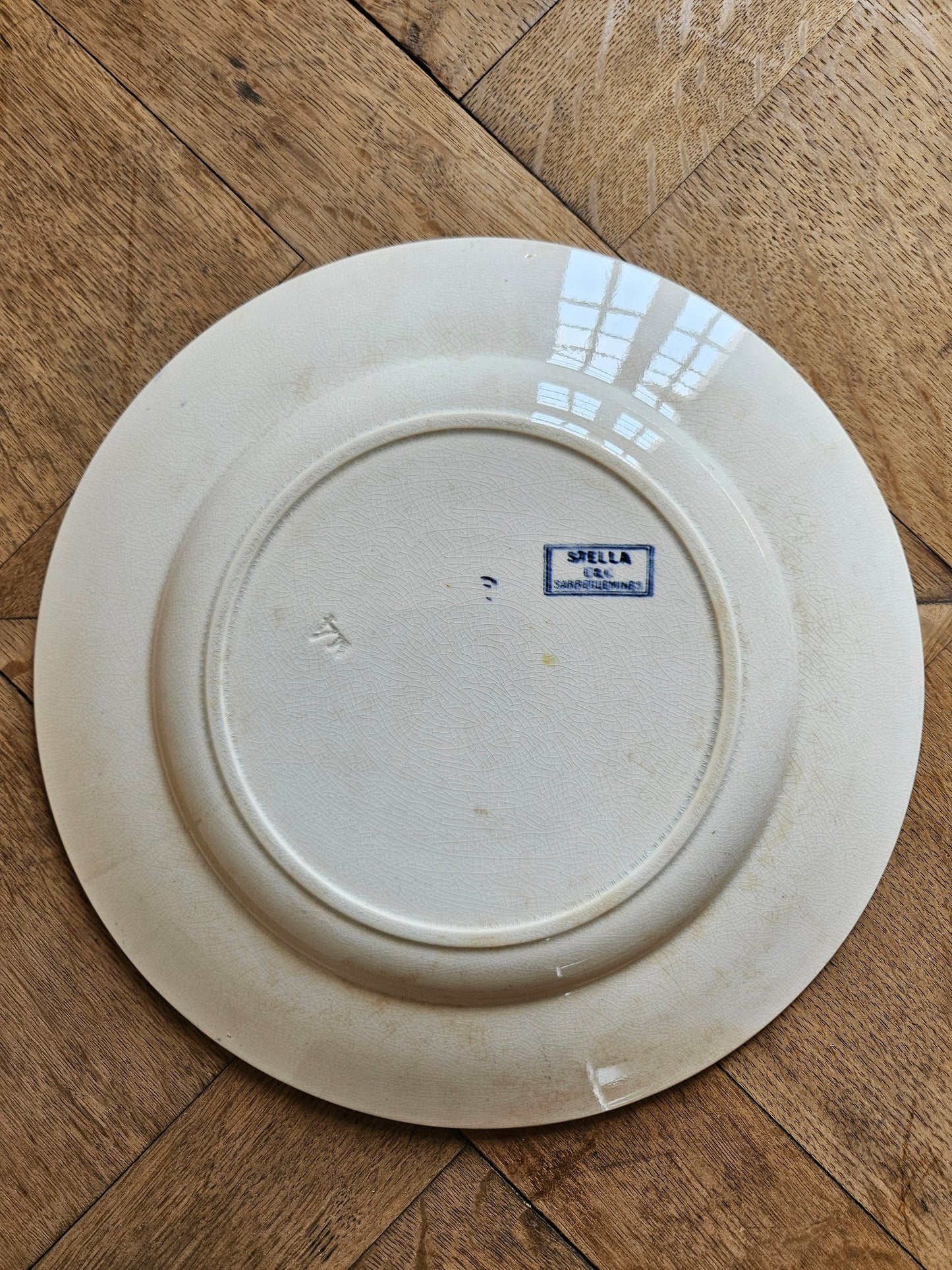 Plat rond U&C Sarreguemines, Stella