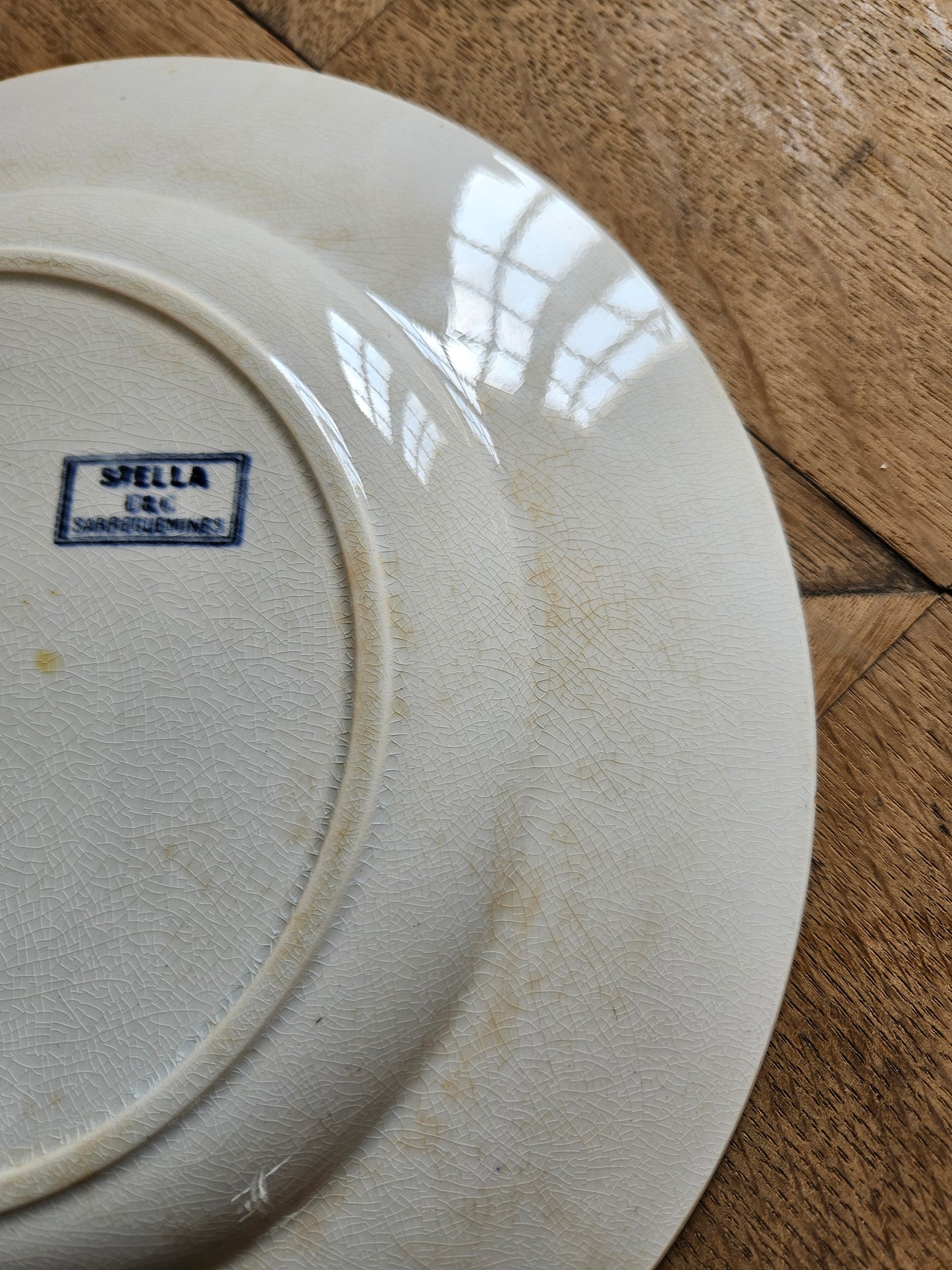 Plat rond U&C Sarreguemines, Stella