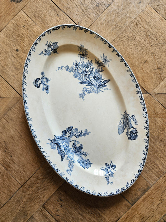 Plat ovale U&C Sarreguemines, Stella