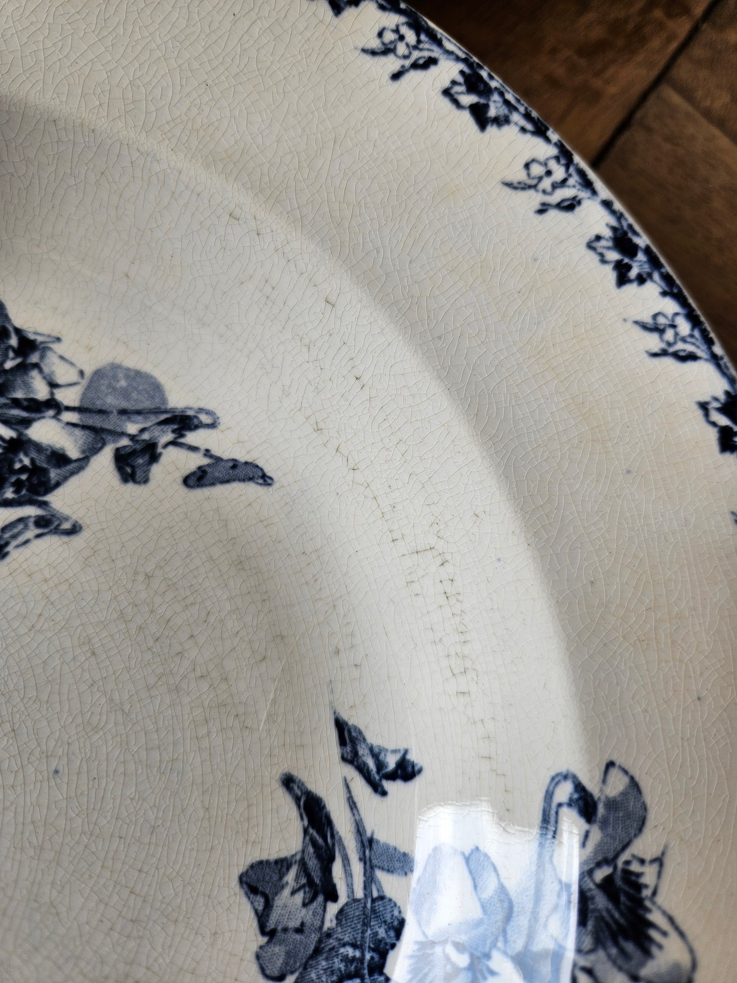 Assiettes creuses U&C Sarreguemines, Stella
