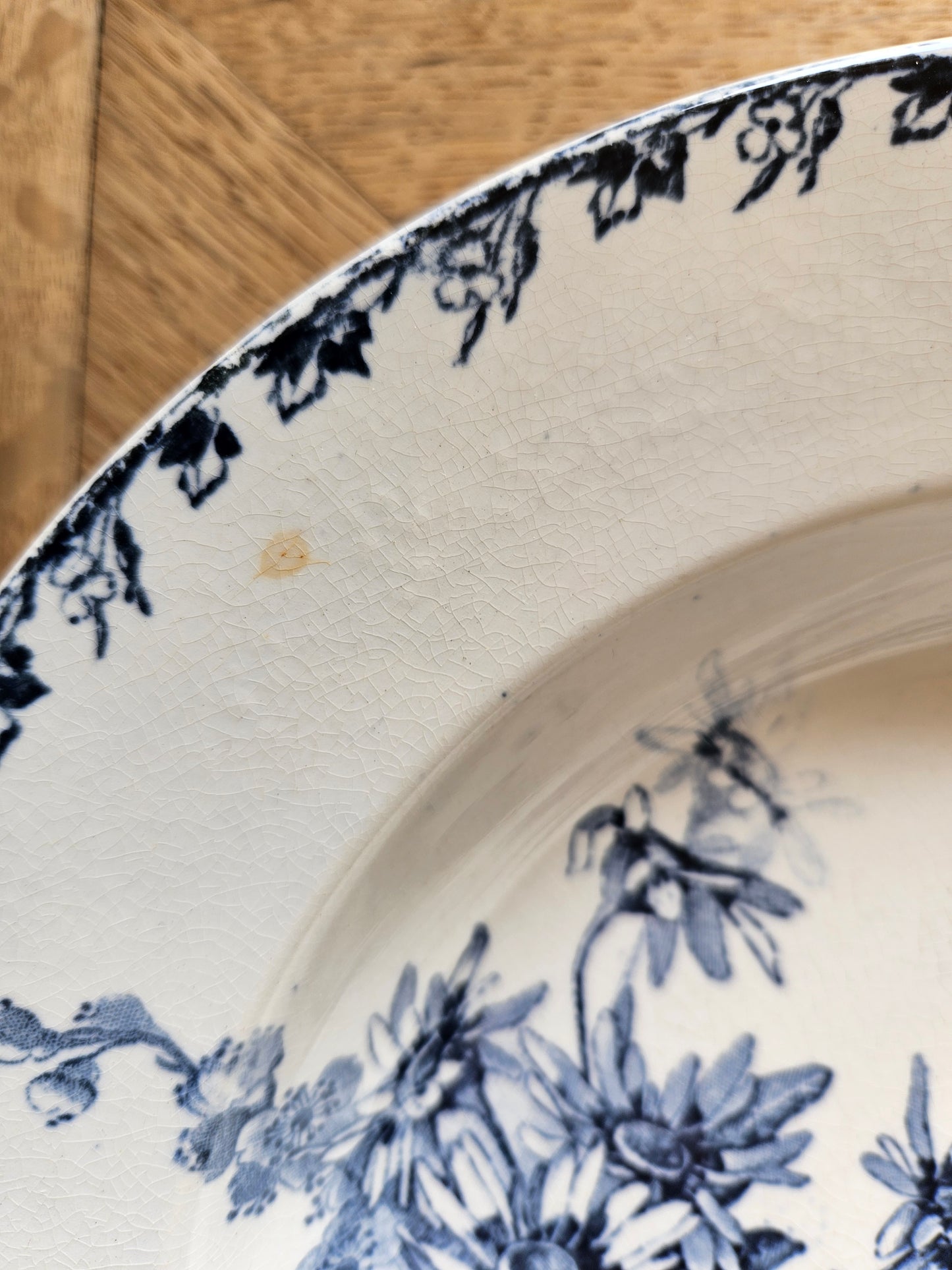 Assiettes creuses U&C Sarreguemines, Stella