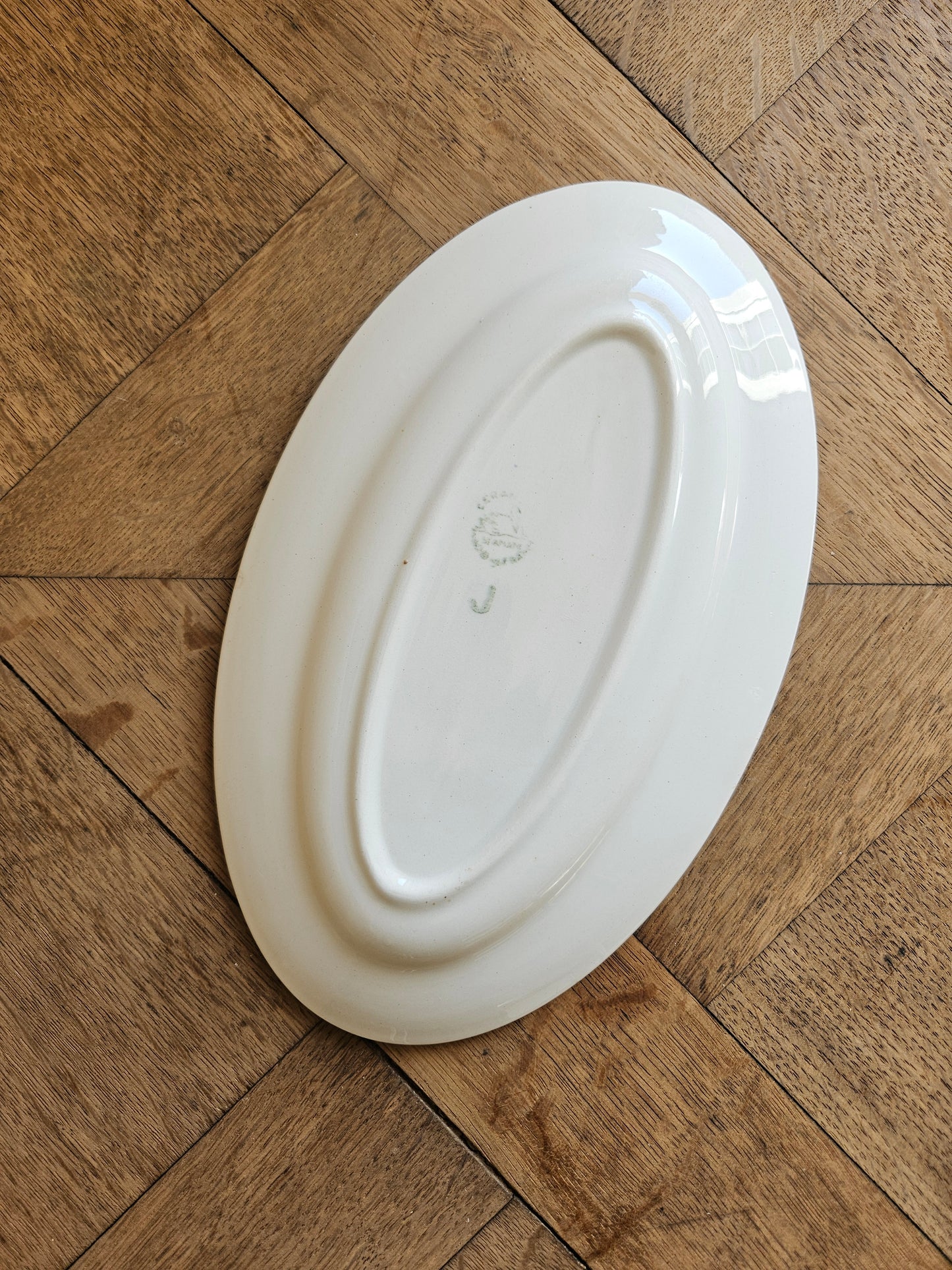 Ravier vintage Ceranord St Amand rouge