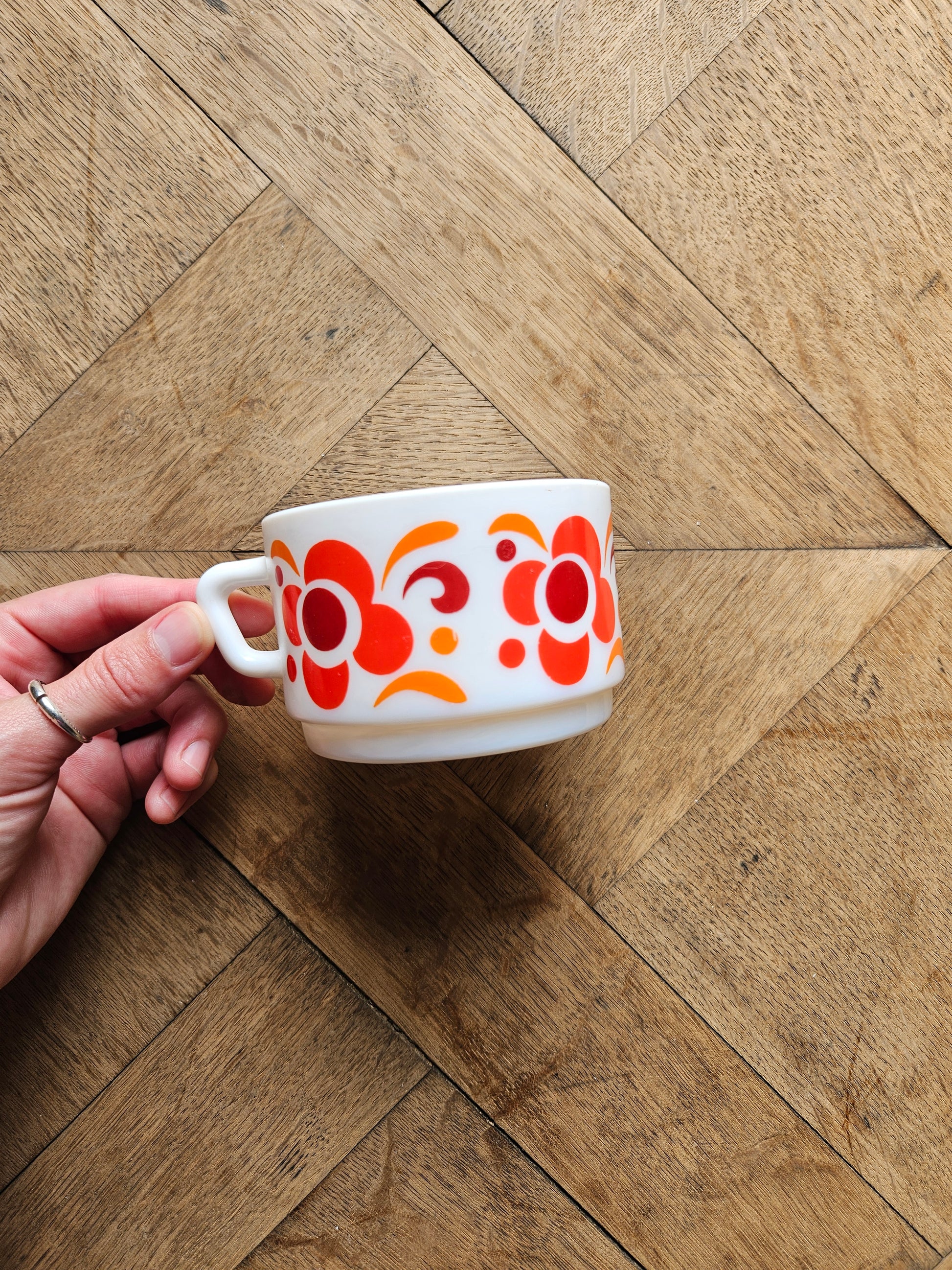 Tasse vintage Arcopal Knorr