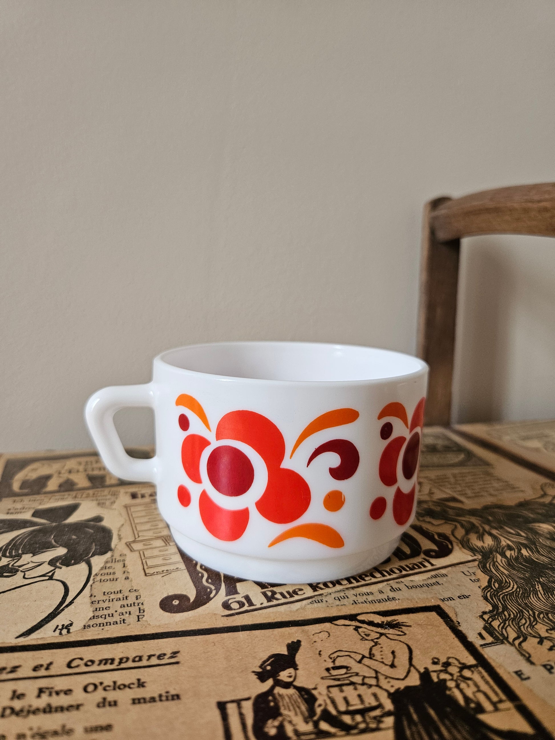 Tasse vintage Arcopal Knorr