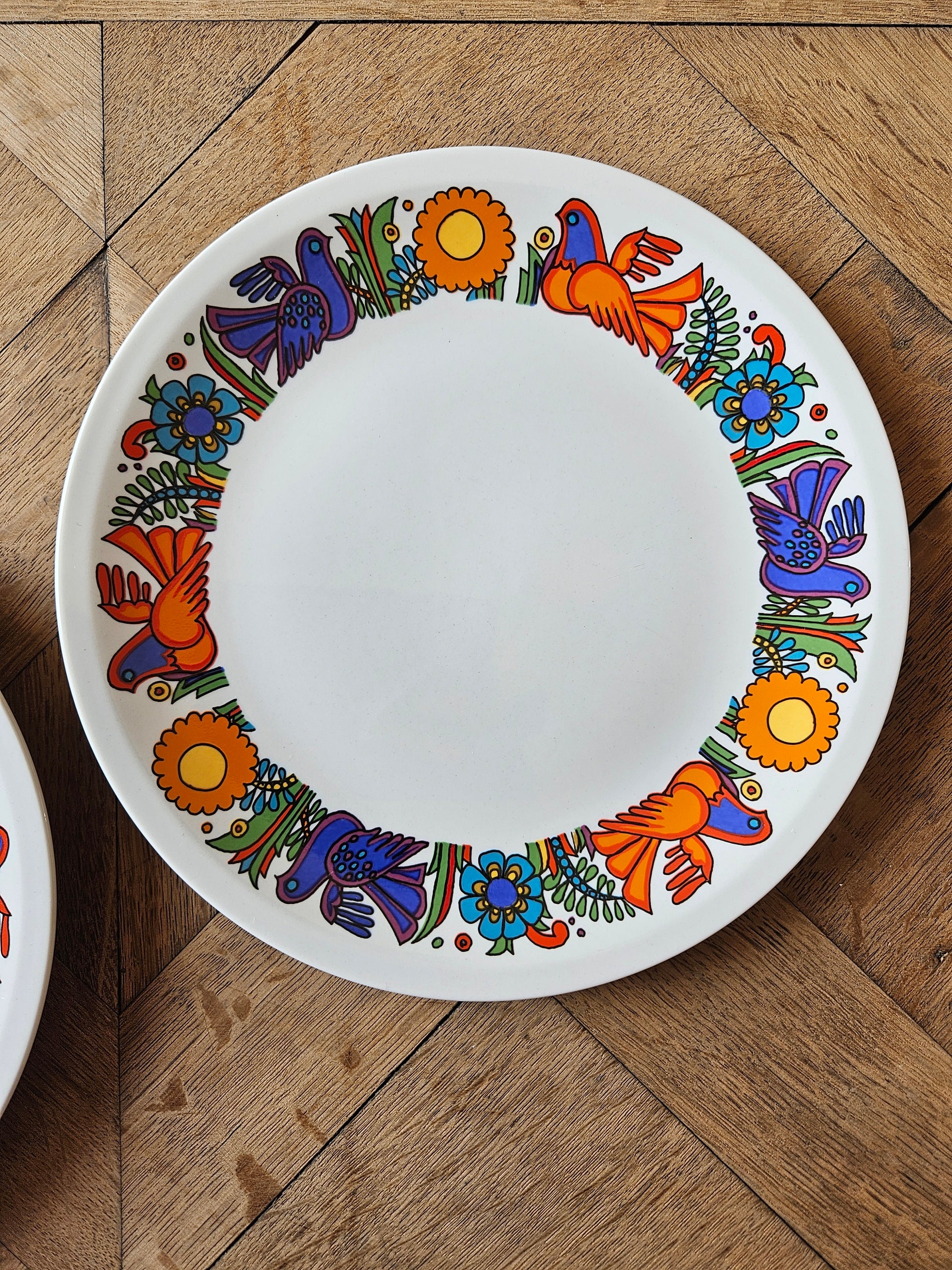 Assiettes vintage Villeroy et Boch Acapulco 