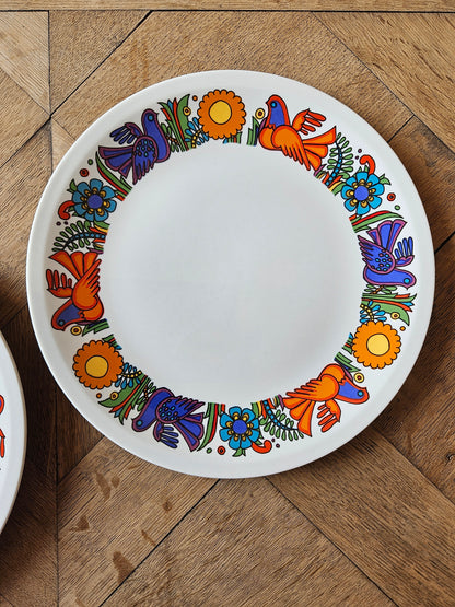 Assiettes vintage Villeroy et Boch Acapulco 
