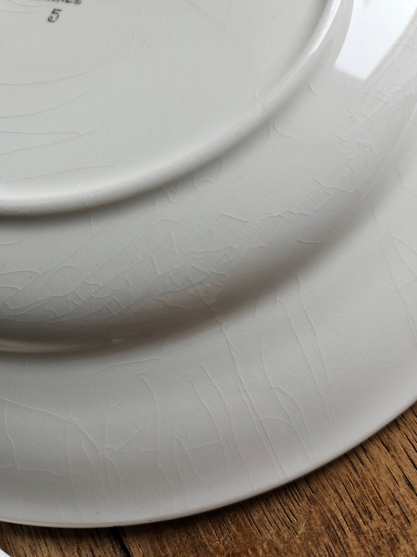 Assiettes à dessert vintage Digoin Juliette