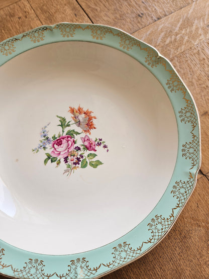 Plat creux vintage Ceranord St Amand Chambord