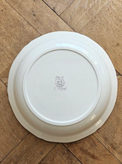 Plat creux vintage Ceranord St Amand Chambord