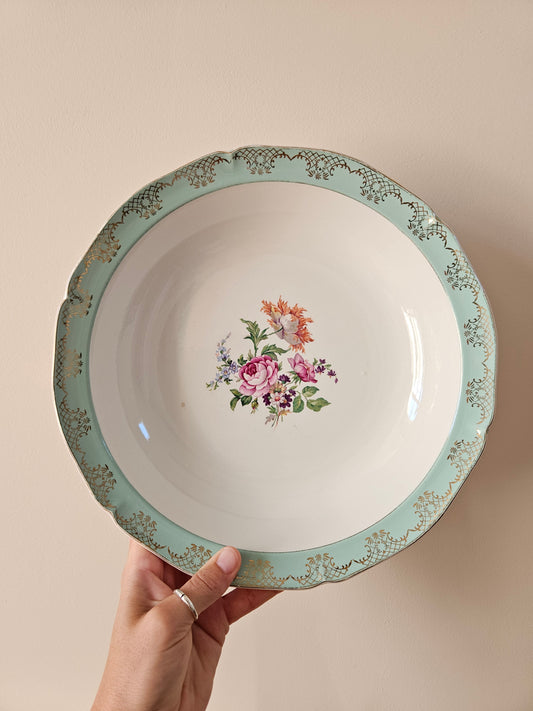Plat creux vintage Ceranord St Amand Chambord