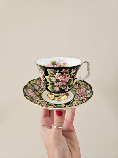 Tasse et sous-tasse Royal Albert, Mayflower