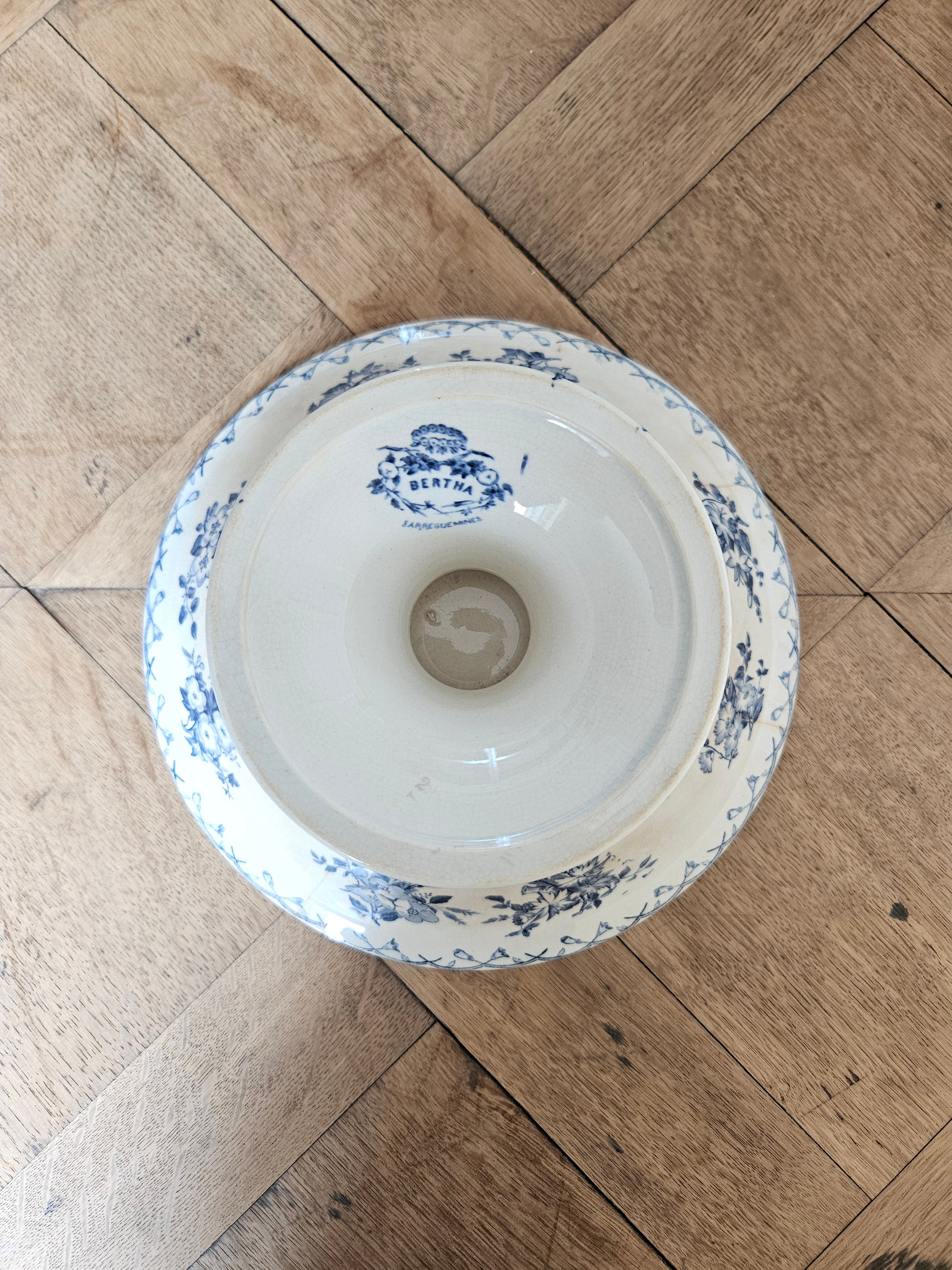 Estampille Sarreguemines Bertha