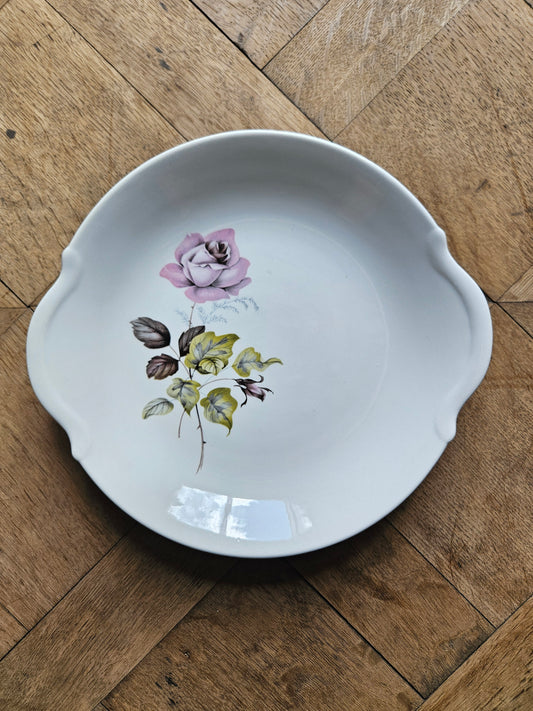 Plat vintage K&G Lunéville Badonviller, Ispahan