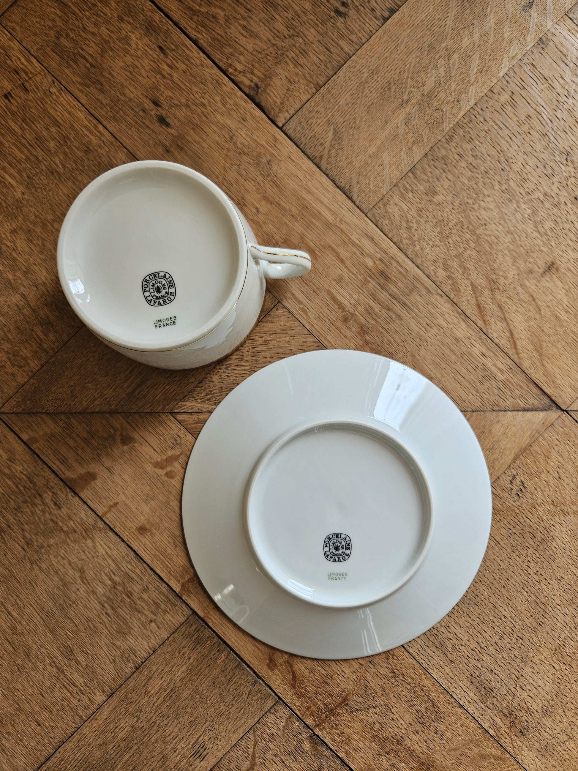 Estampille porcelaine Lafarge, Limoges