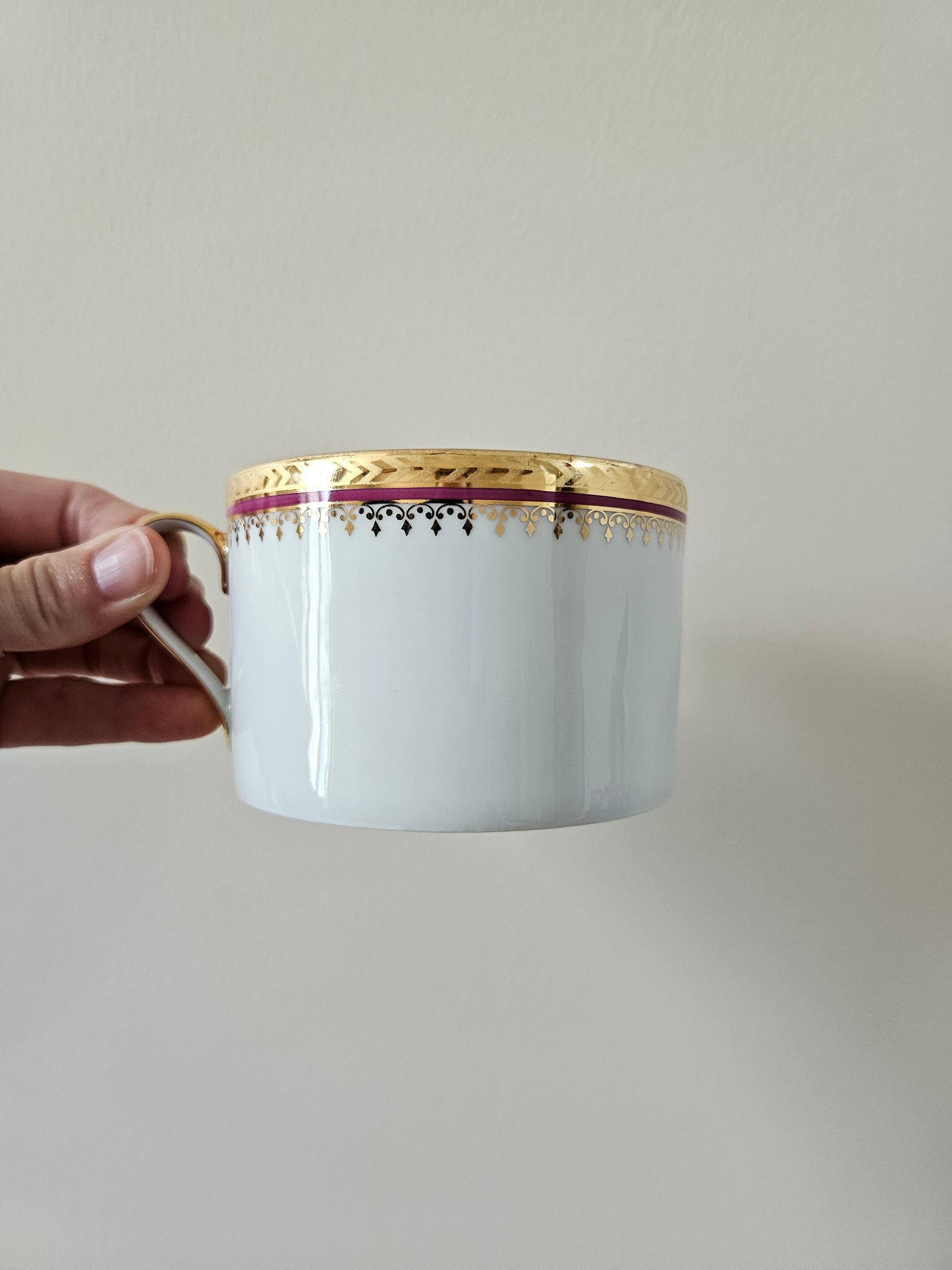 Grandes tasses porcelaine d’Art, Limoges