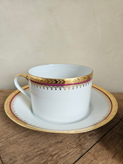 Grandes tasses porcelaine d’Art, Limoges