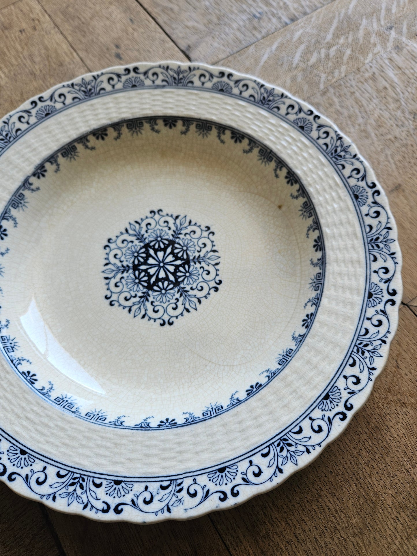 Plat creux ancien Mintons, Kerry