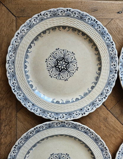 Assiettes plates anciennes Mintons, Kerry #2
