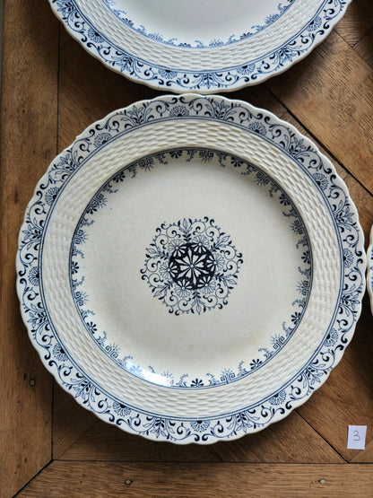 Assiettes plates anciennes Mintons, Kerry #3