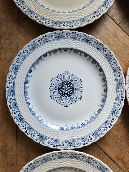 Assiettes plates anciennes Mintons, Kerry #3