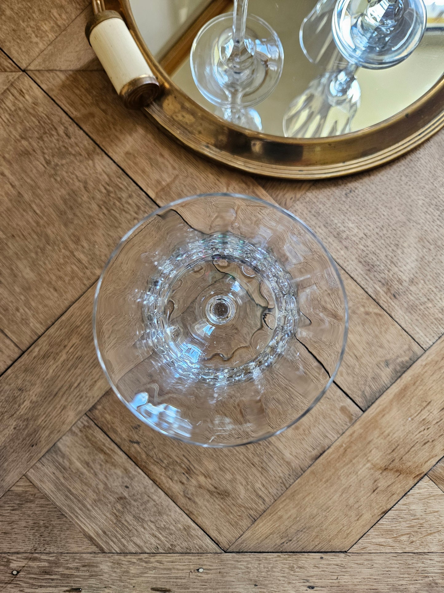 Grands verres à pied