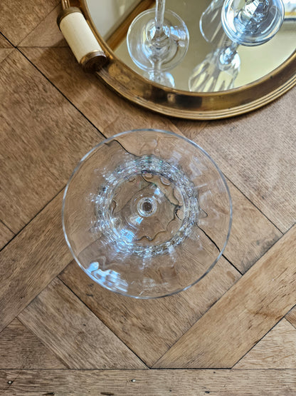 Grands verres à pied