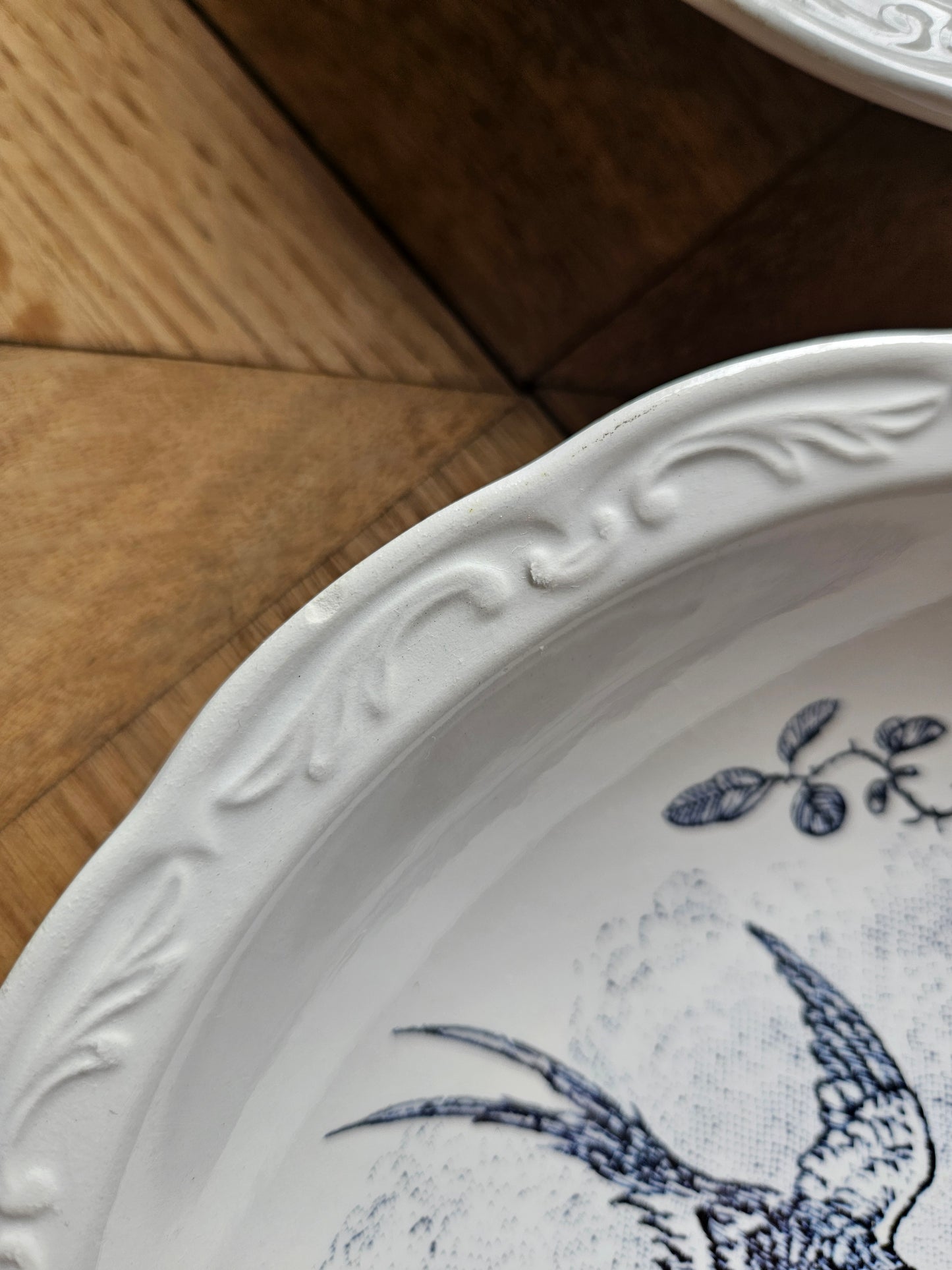 4 assiettes creuses Digoin, Colvert