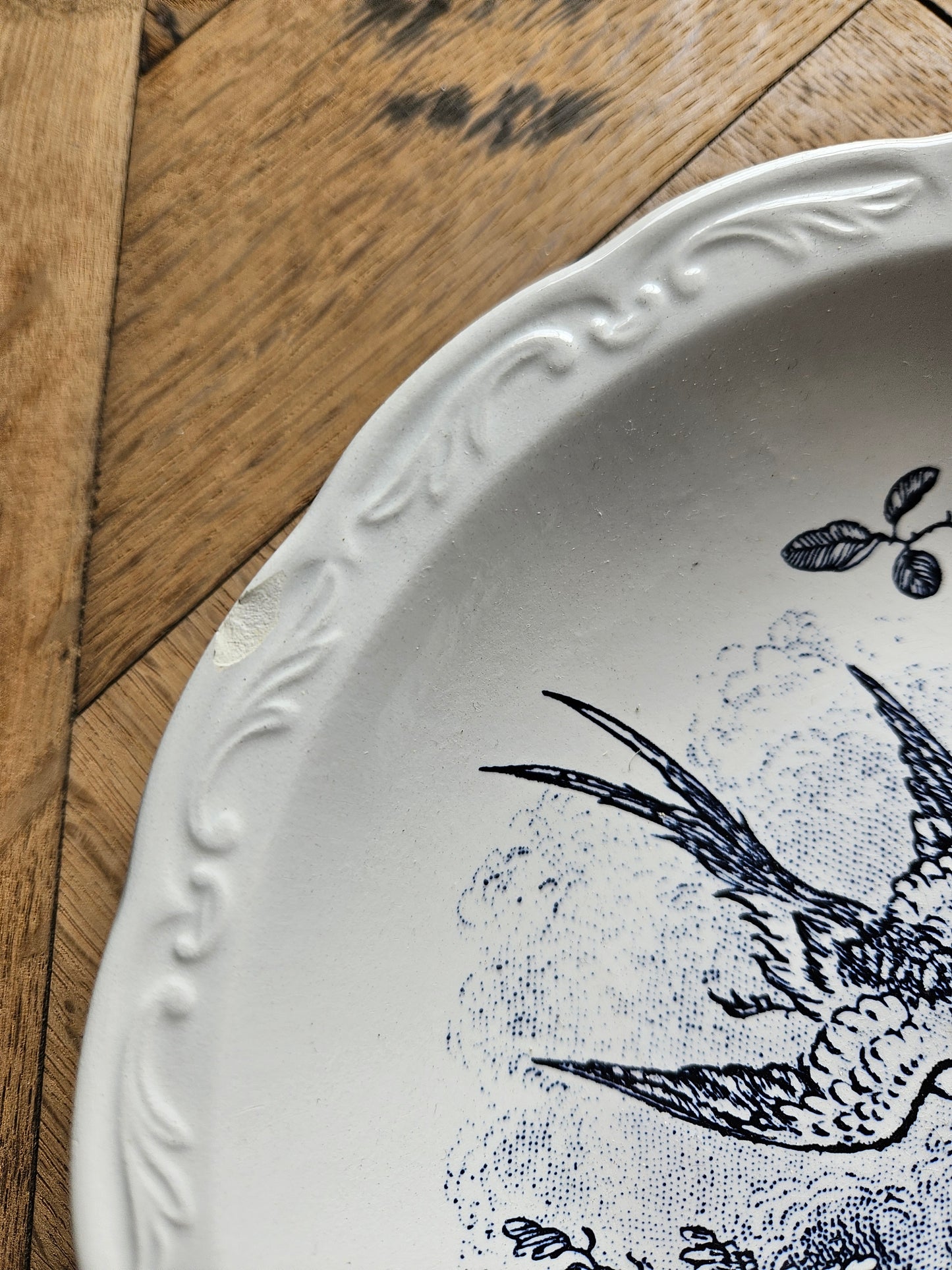 4 assiettes creuses Digoin, Colvert