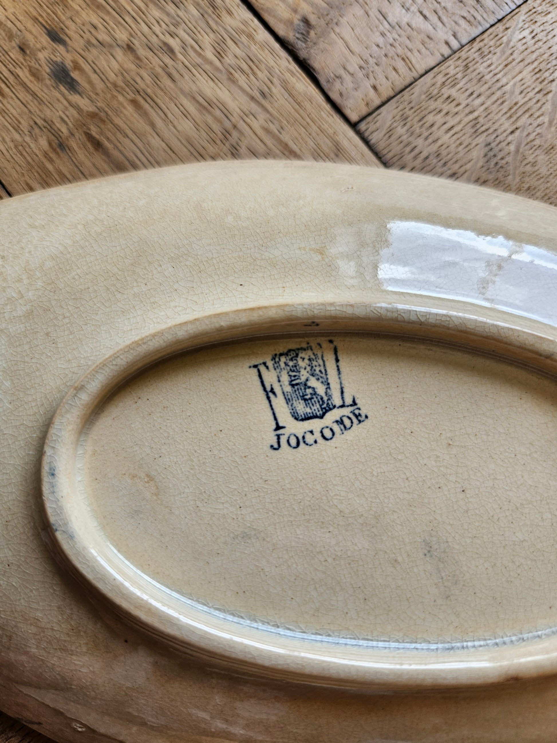 Estampille Faïencerie de Lyon Joconde