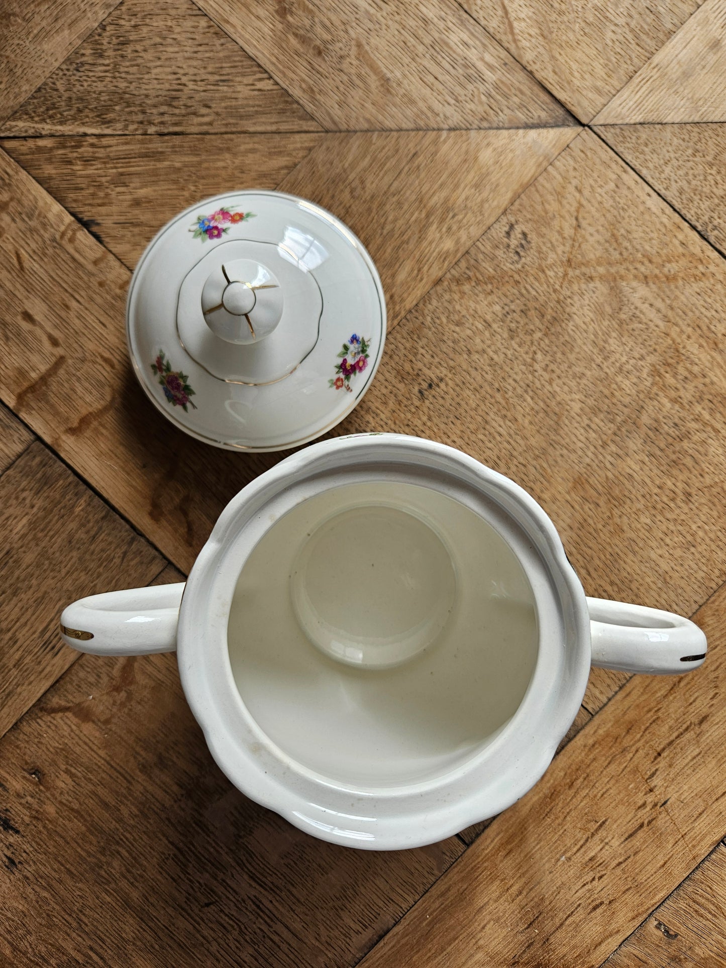Service à café vintage Digoin Sarreguemines