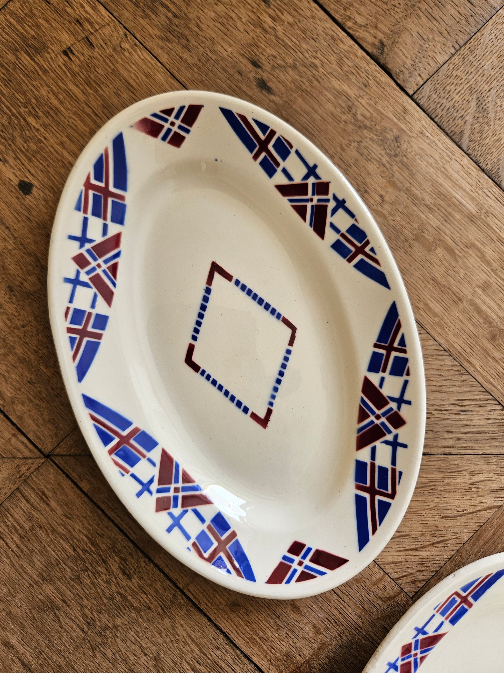 Ravier vintage K&G Lunéville, Hossegor V.F. Paris.