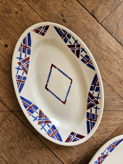 Ravier vintage K&G Lunéville, Hossegor V.F. Paris.