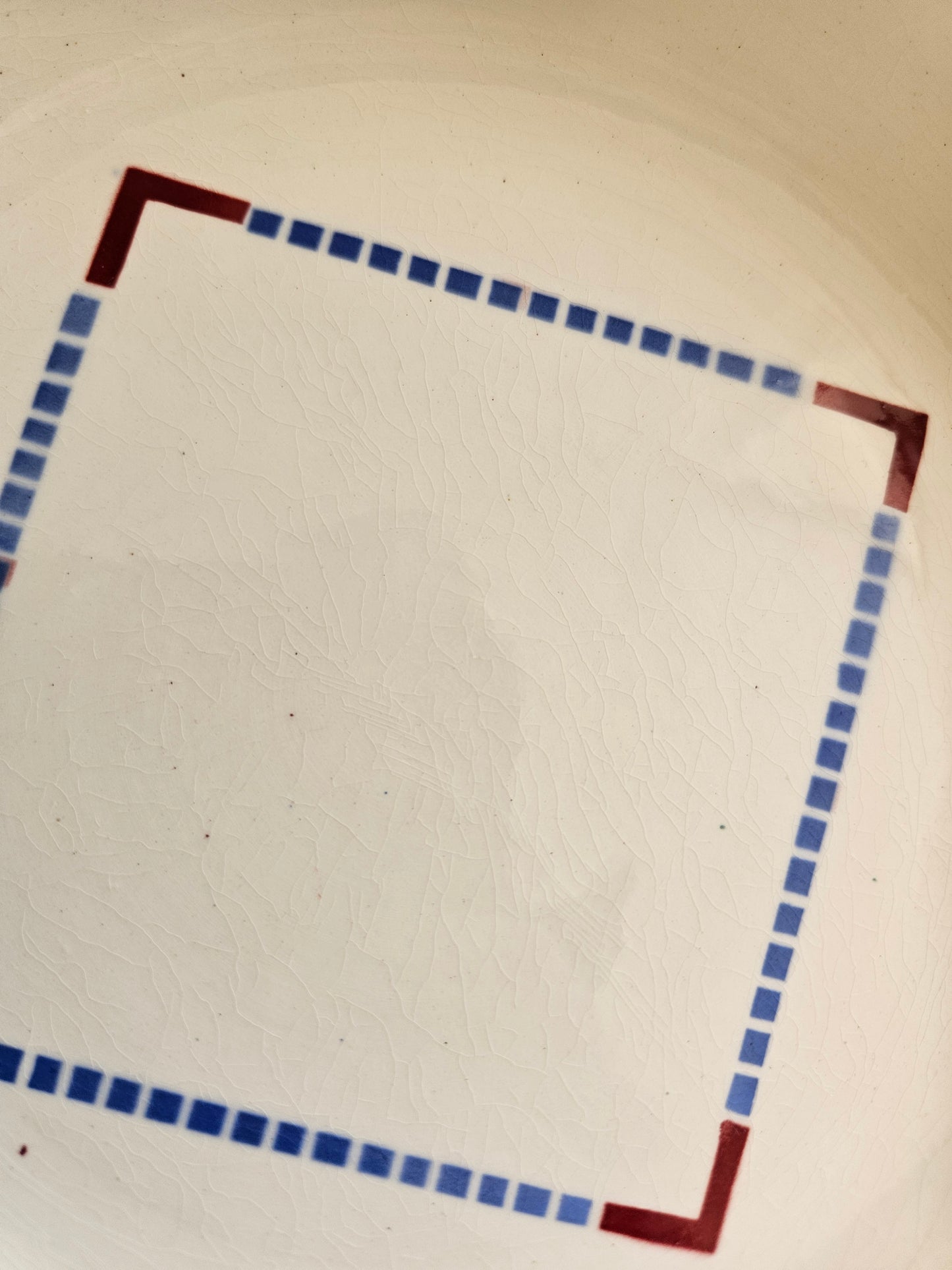 Plat creux rétro K&G Lunéville, Hossegor