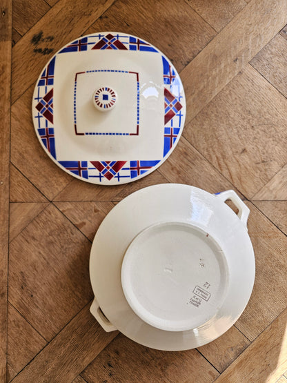 Soupière rétro K&G Lunéville, Hossegor