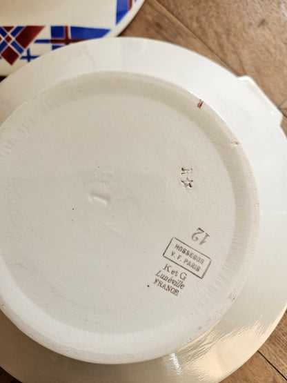 Soupière rétro K&G Lunéville, Hossegor