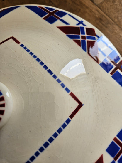 Soupière rétro K&G Lunéville, Hossegor