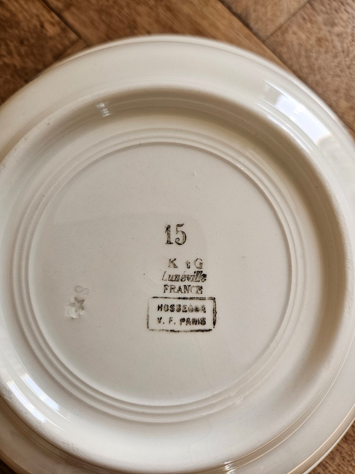 Petit saladier rétro K&G Lunéville, Hossegor