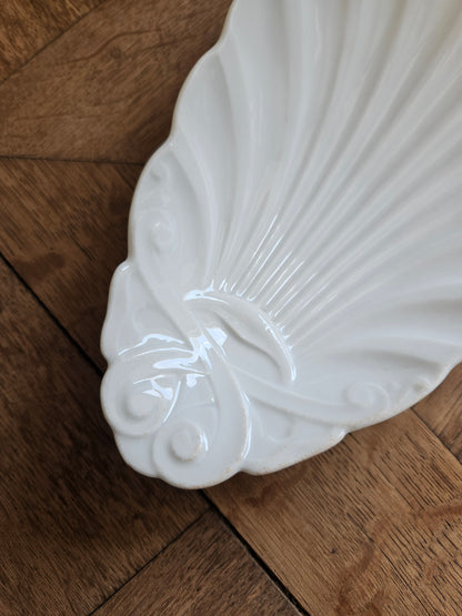 Ravier coquille en porcelaine