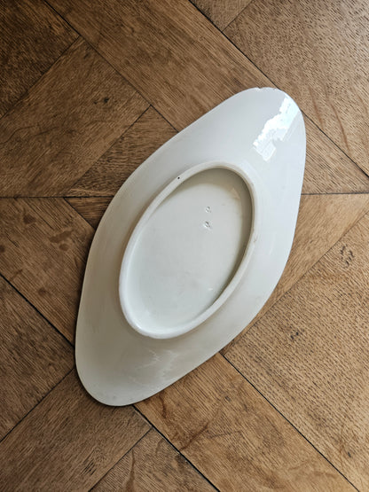 Ravier vintage orange et noir #2