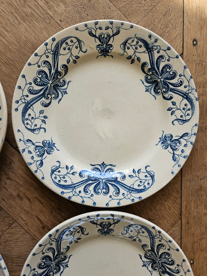 Assiettes plates anciennes Faïencerie de Lyon, Joconde #2