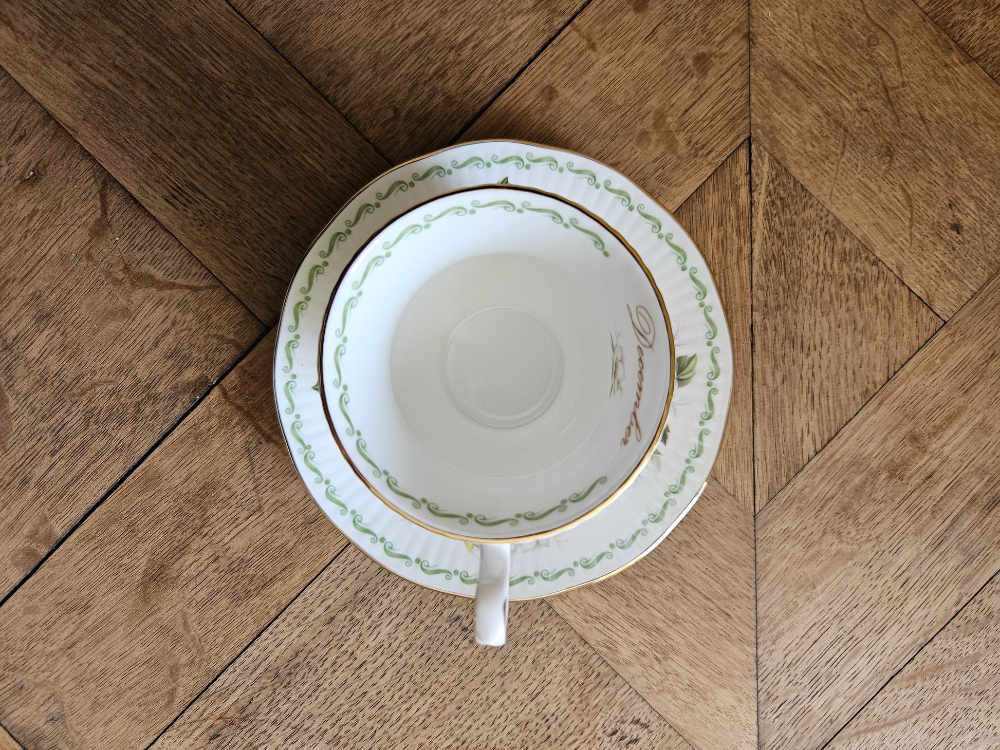 Tasse Queen’s, December. Christmas Rose.