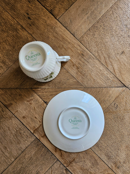 Tasse Queen’s, December. Christmas Rose.