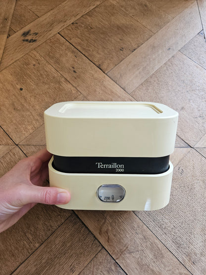 Balance alimentaire vintage Terraillon, BA2000, couleur crème 