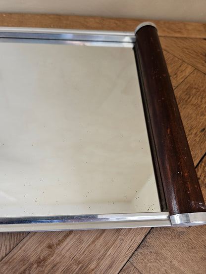 Plateau miroir Art Déco